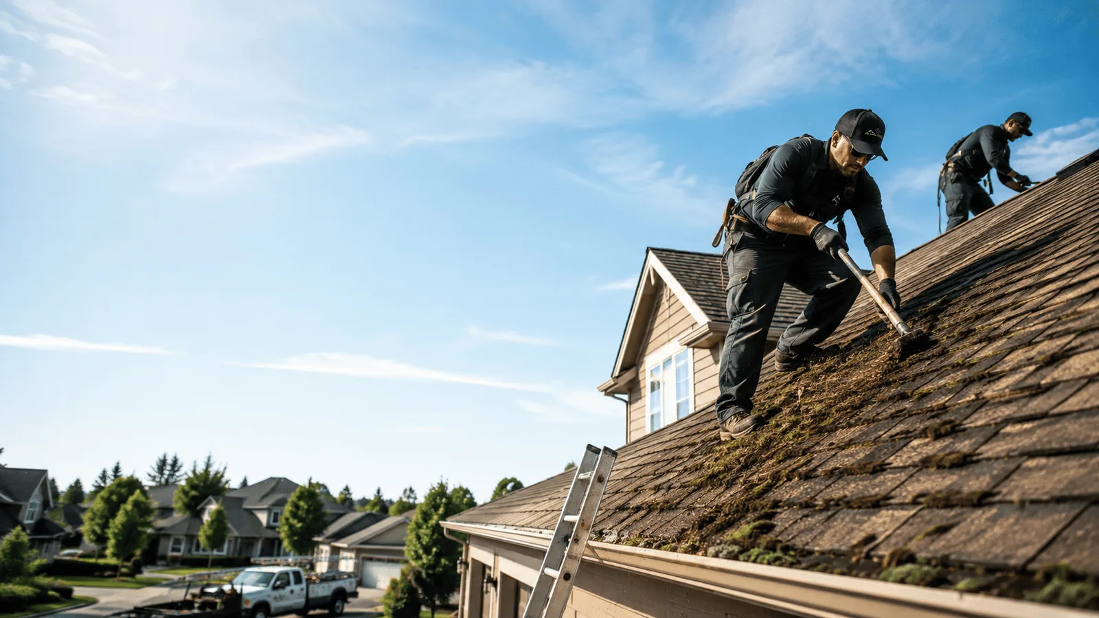 Roof Moss Removal in Cullom, IL near me